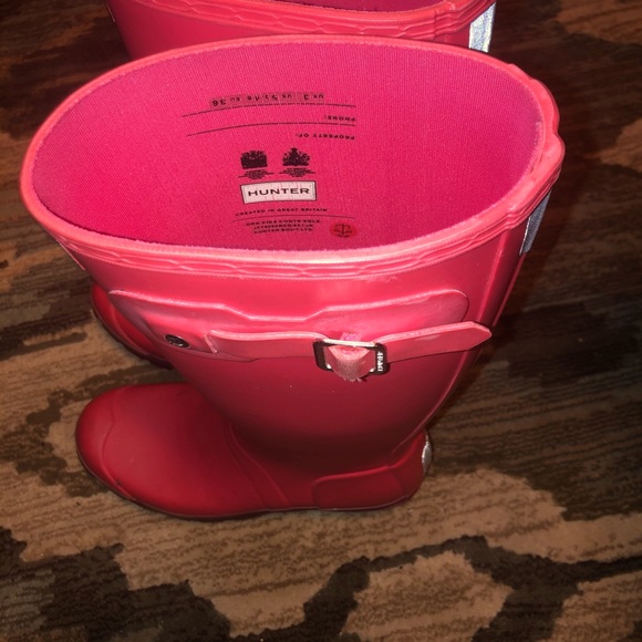 *Hunter* Tall Rain Boots (Big Girl, Size 4) - Picture 4 of 5